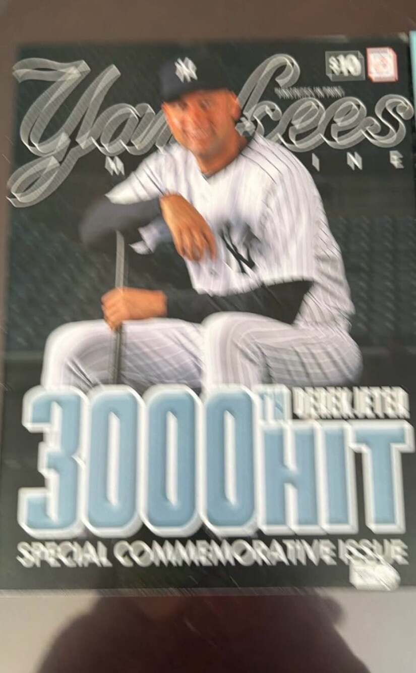 New York Yankees Magazine Derek Jeter 3000th Hit Special Commemorative Issue
